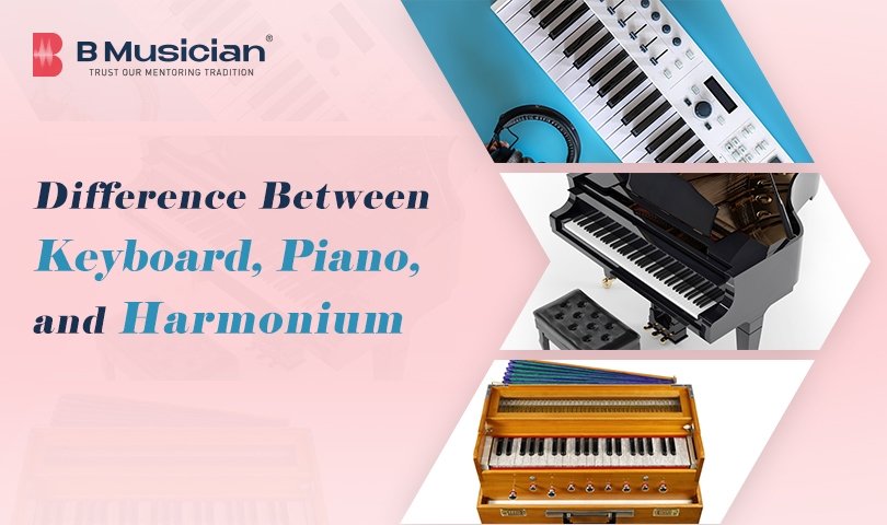 Difference Between Keyboard Piano Harmonium And Other Key Instruments