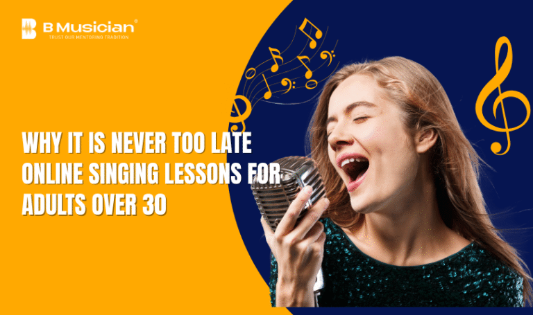 Why it is never too late - online singing lessons for adults over 30