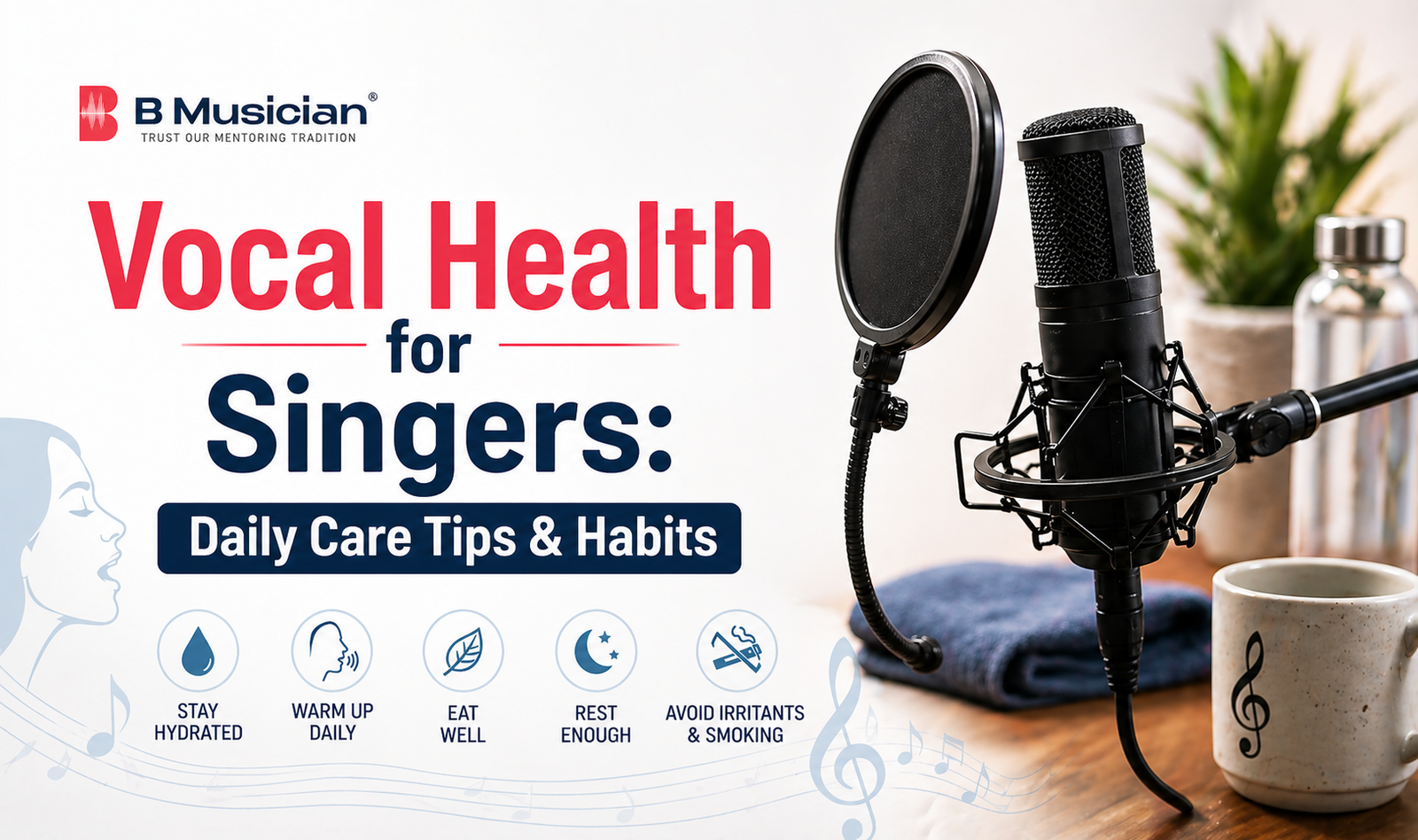 Vocal Health for Singers: Daily Care Tips & Habits